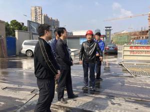 吳興區人大常委會副主任湯益培率隊調研檢查達昌府項目