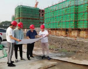 戰高溫，斗酷暑！市北31-2地塊房票房項目提前完成地下室結頂！