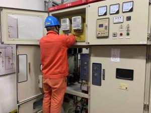 市北32-1地塊（井安府東區）順利完成電力開關站及專變送電工作